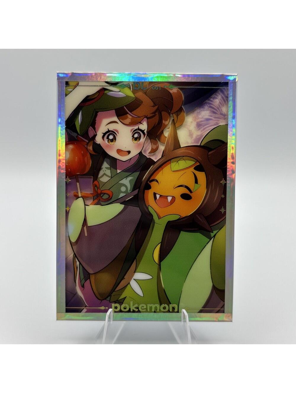 Pokemon Mengka HIT 1.0 - Serialized Juliana w/ Ogerpon 145/555 Card - DL 001